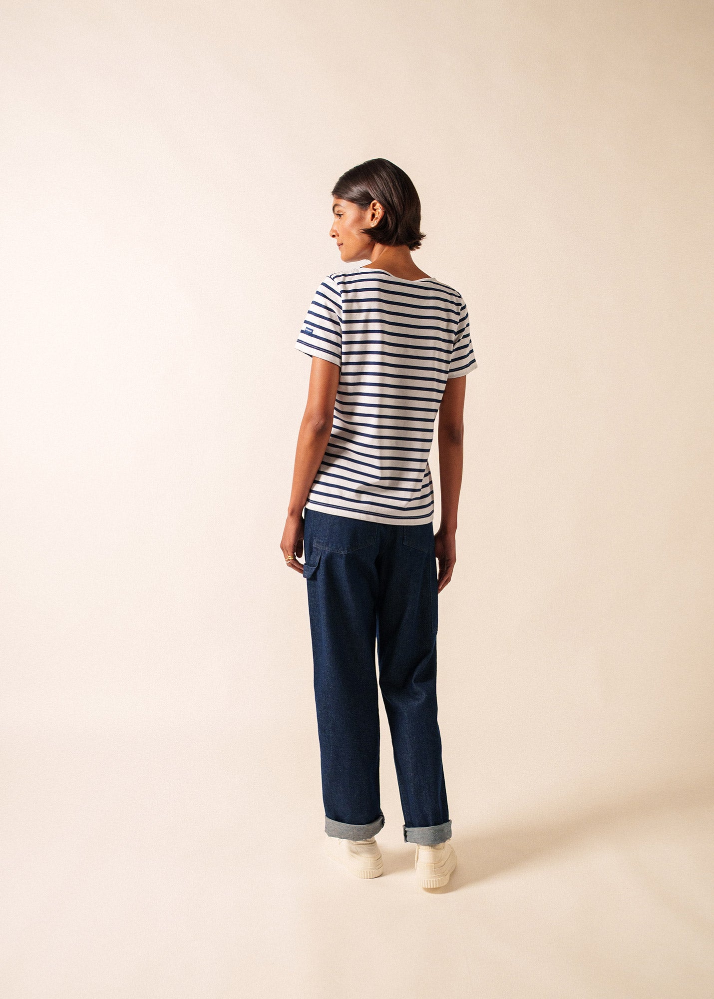 Nautical Stripe Tee - Etrille II - Saint James - Women's Fit