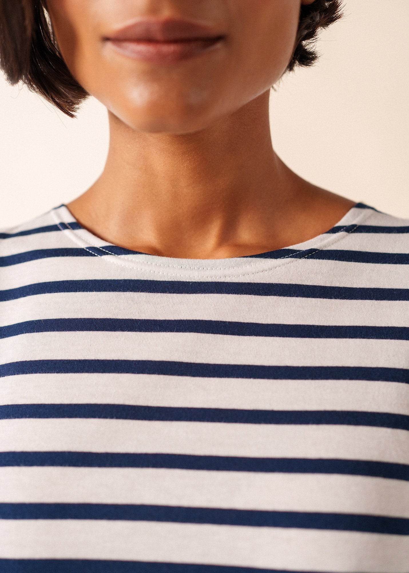 Nautical Stripe Tee - Etrille II - Saint James - Women's Fit