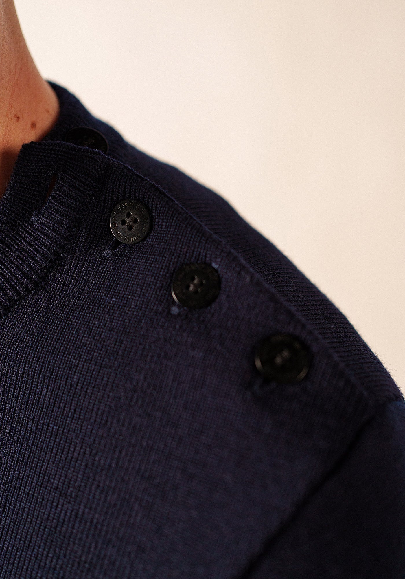 Cancale Fisherman Sweater (DARK BLUE)