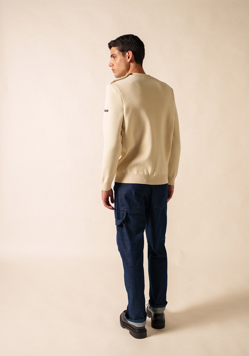 Cancale Fisherman Sweater (ECRU)