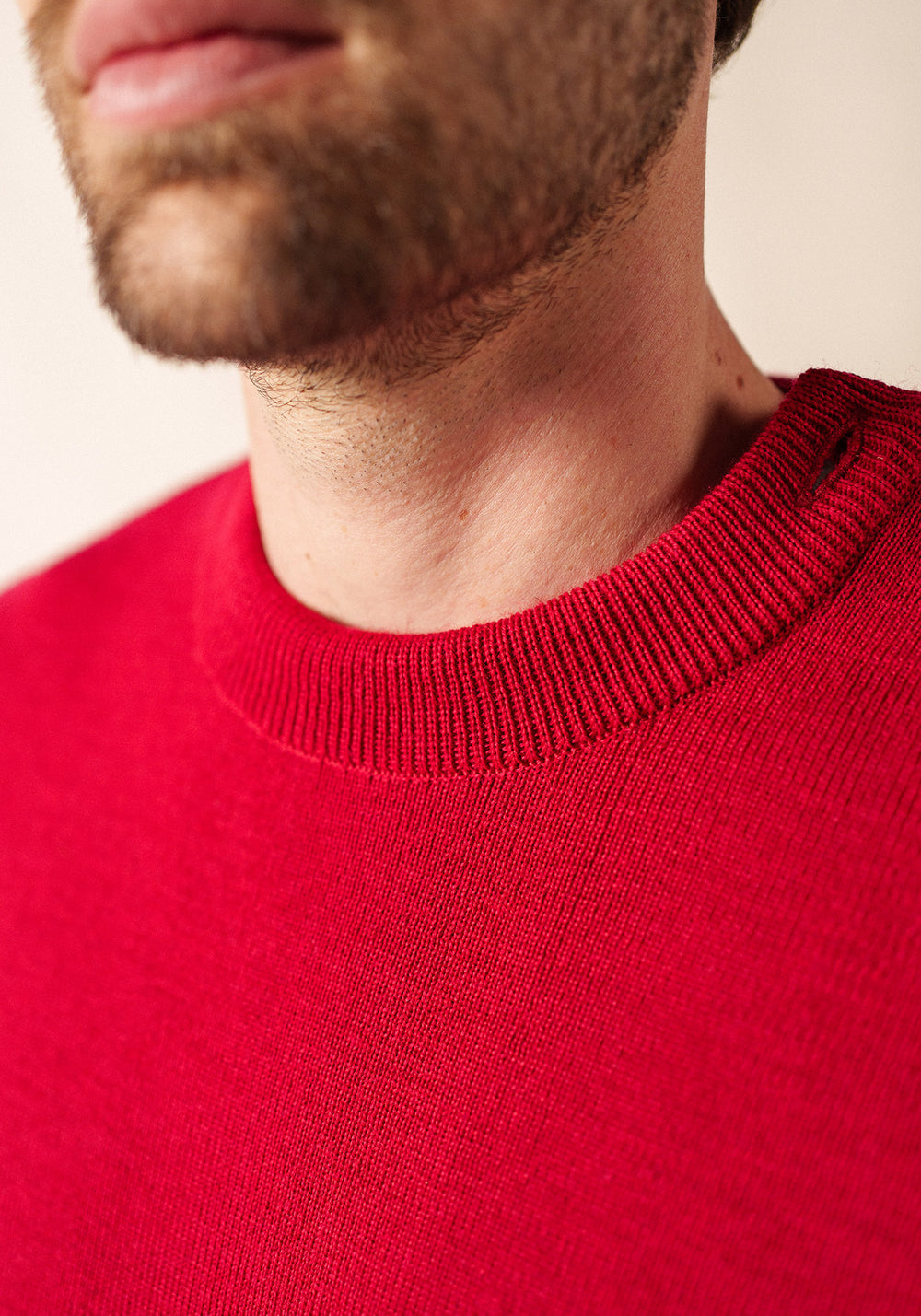 Cancale Fisherman Sweater (MAROON)
