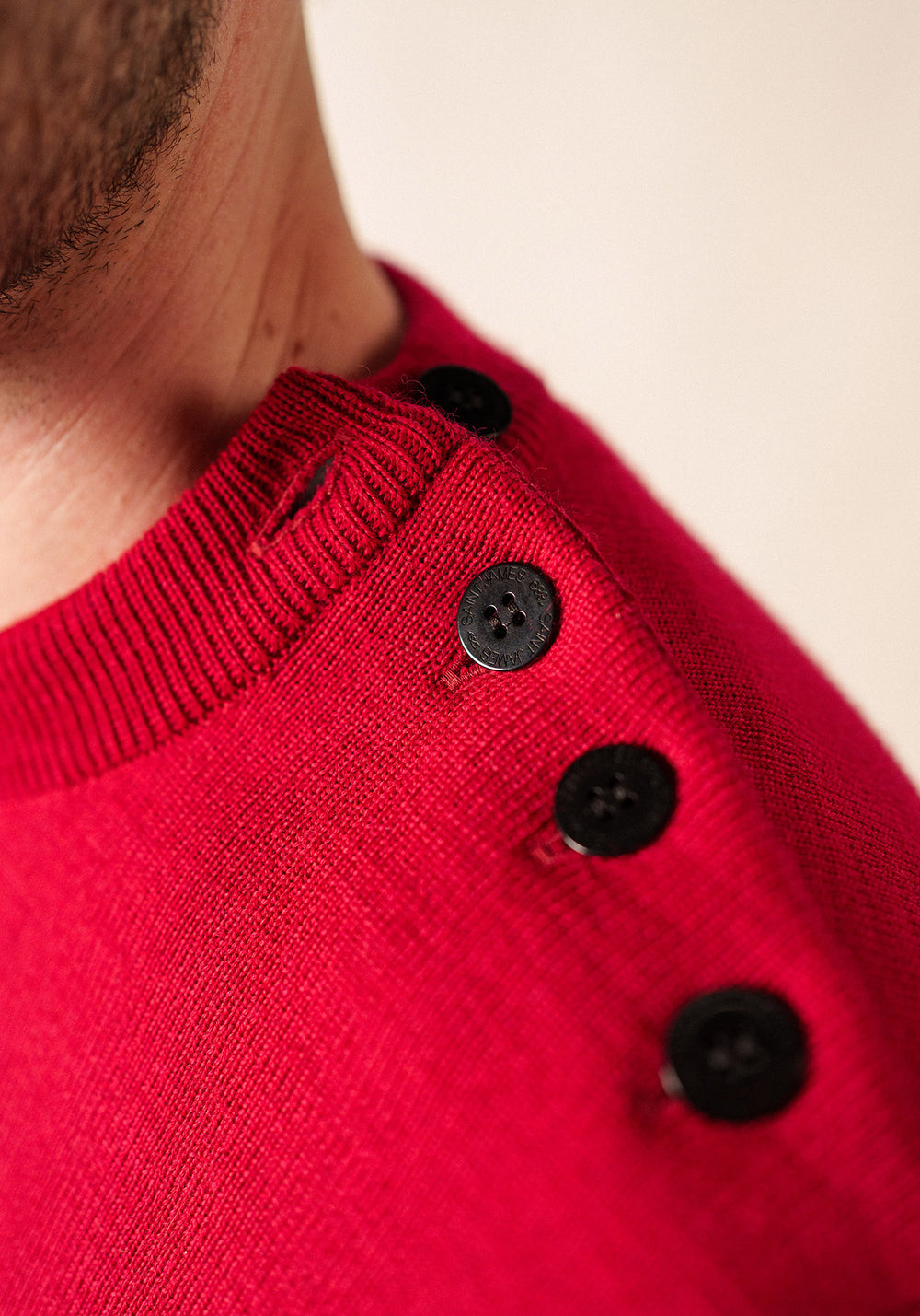 Cancale Fisherman Sweater (MAROON)