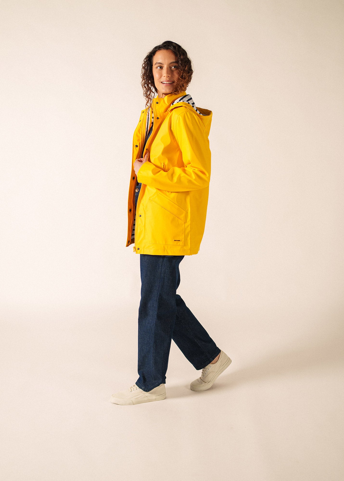 STE MORGANE - Waterproof Raincoat with Hood | Saint James