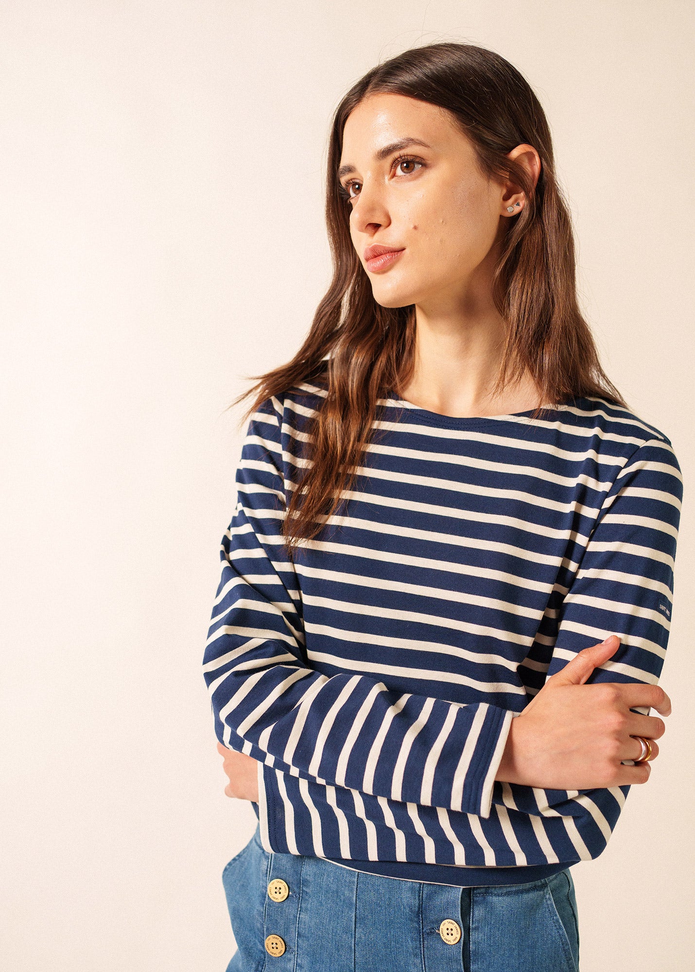 Breton Stripe Shirt | MINQUIERS MODERN | Saint James® Official