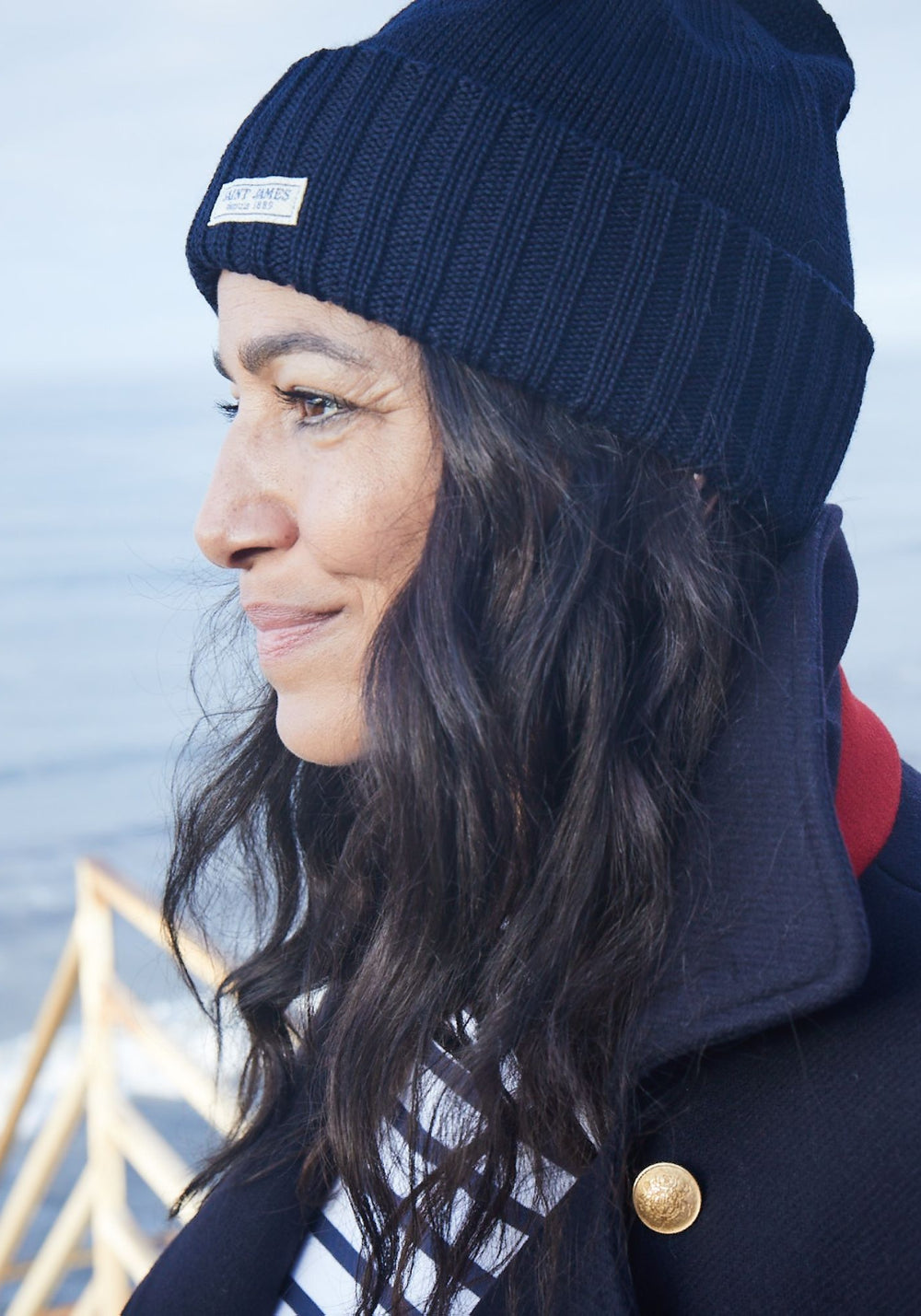 Barbaresque Wool Beanie (NAVY)