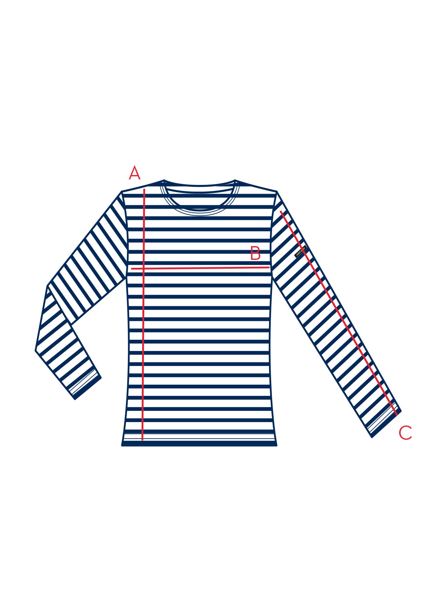 Women's French Striped Shirt | Long Sleeve | Saint James® • Saint