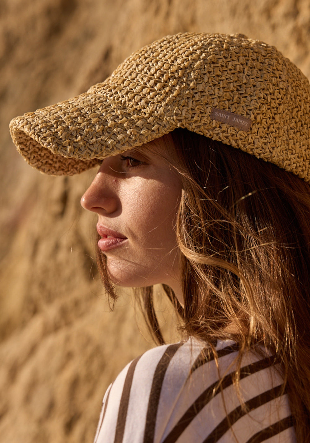 Raffia Sun Cap (NATURAL)