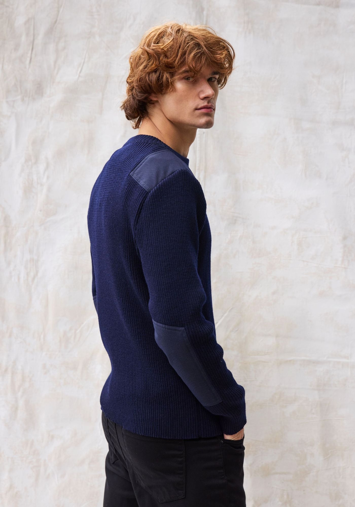 Condor II Breton Sweater (NAVY)