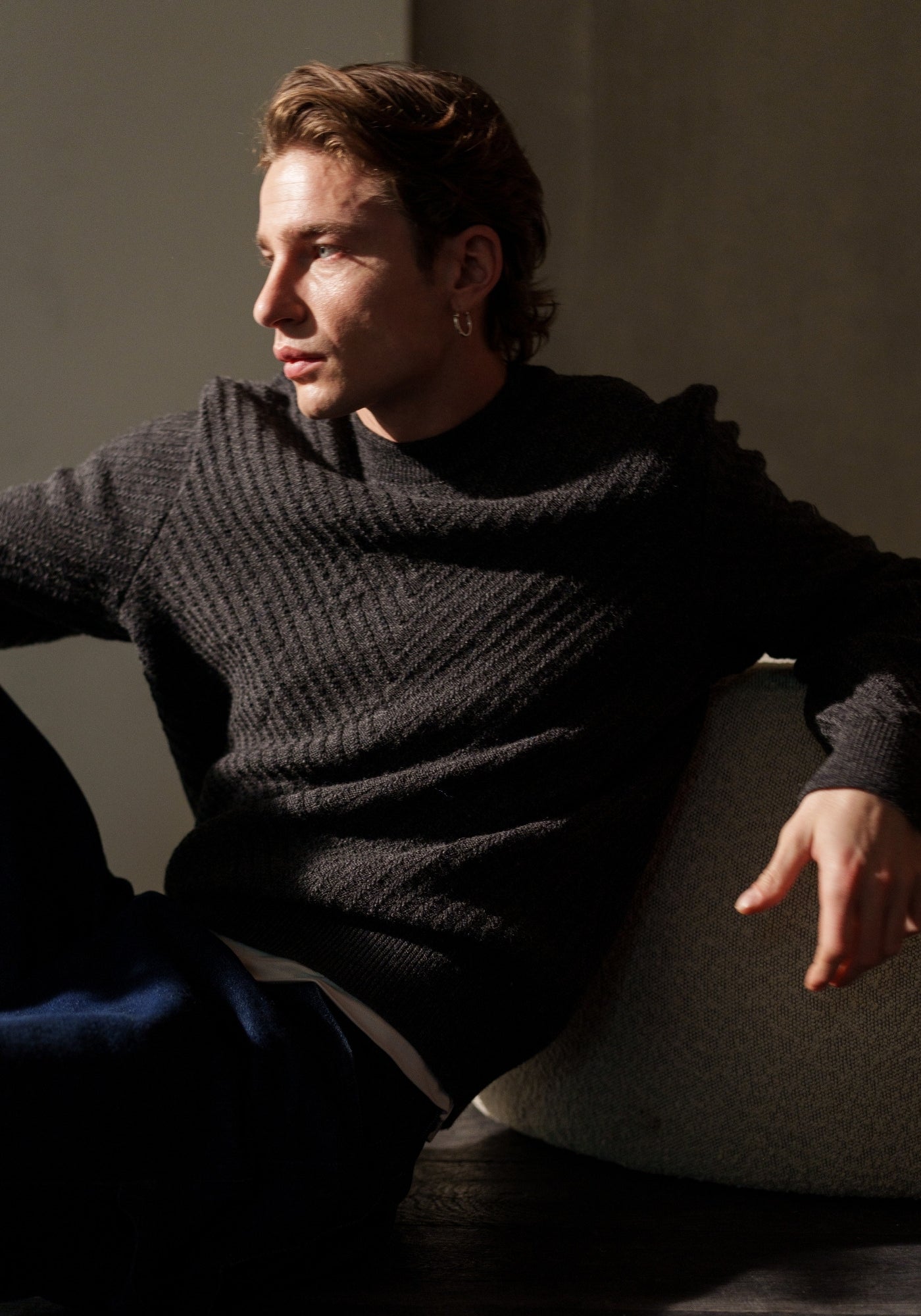 Flaine Sailor Sweater (GRAY)