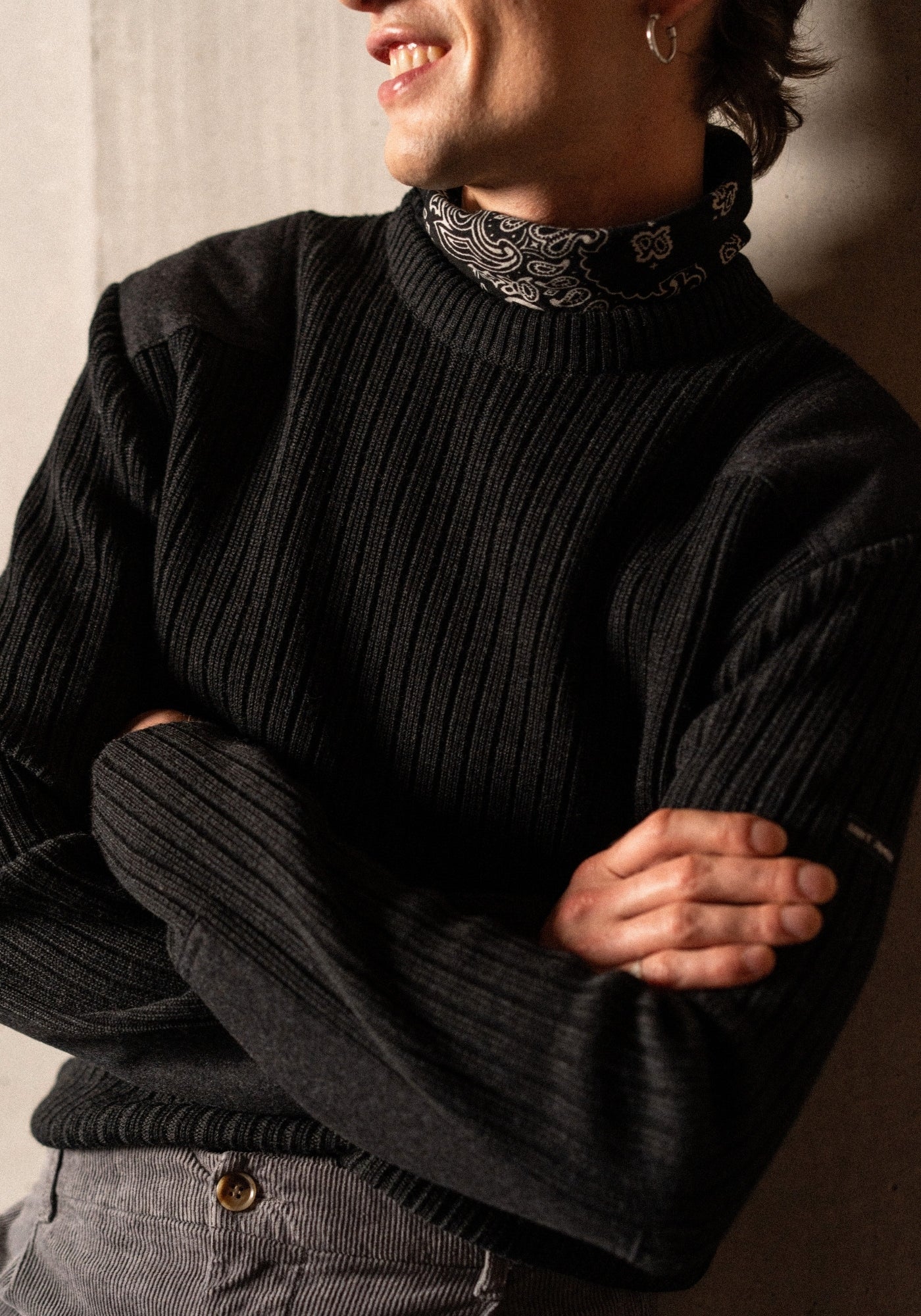 Gouvernail III Sweater (CHARCOAL)