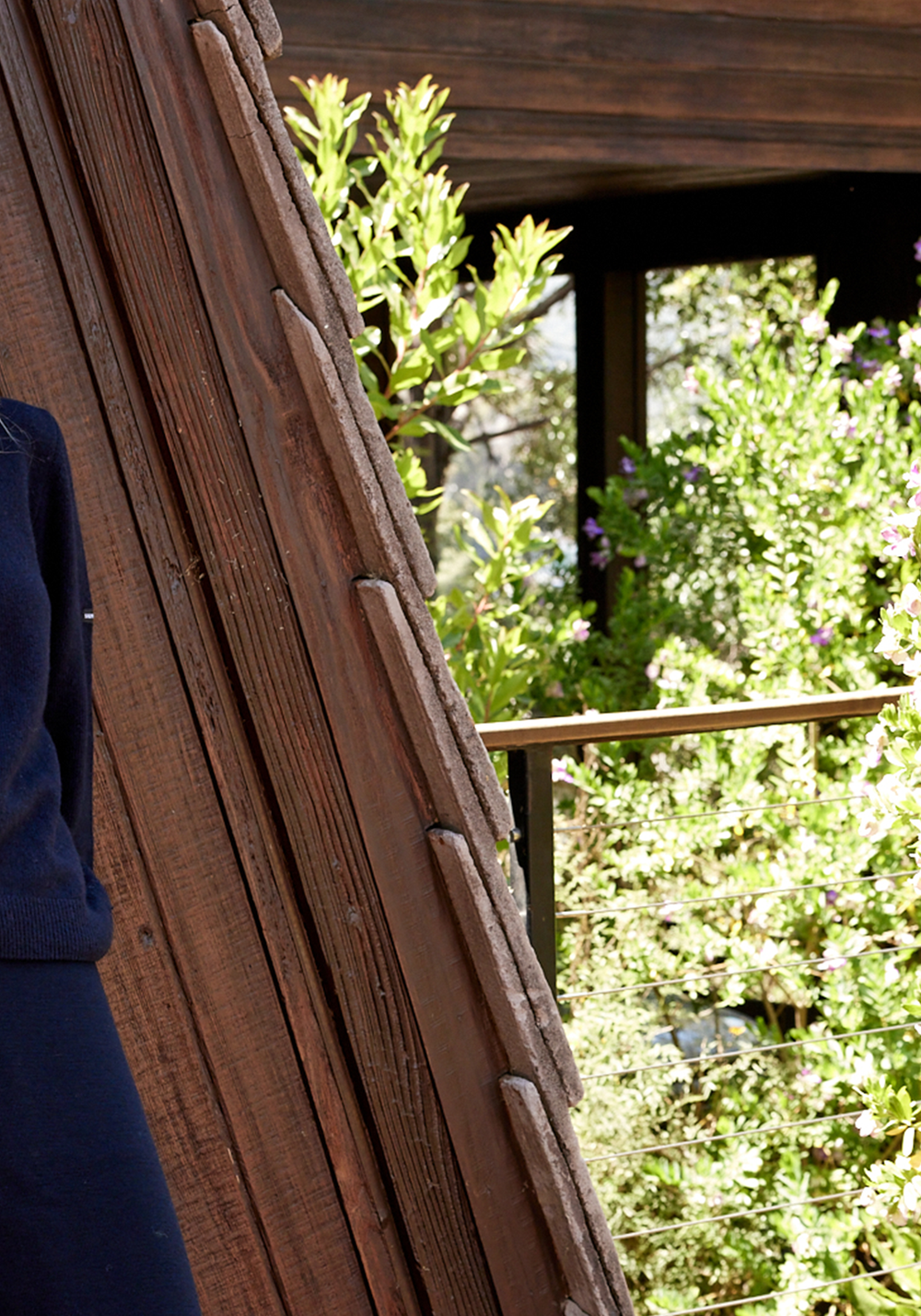 LAUSANNE French Navy Cardigan (NAVY / IVORY)