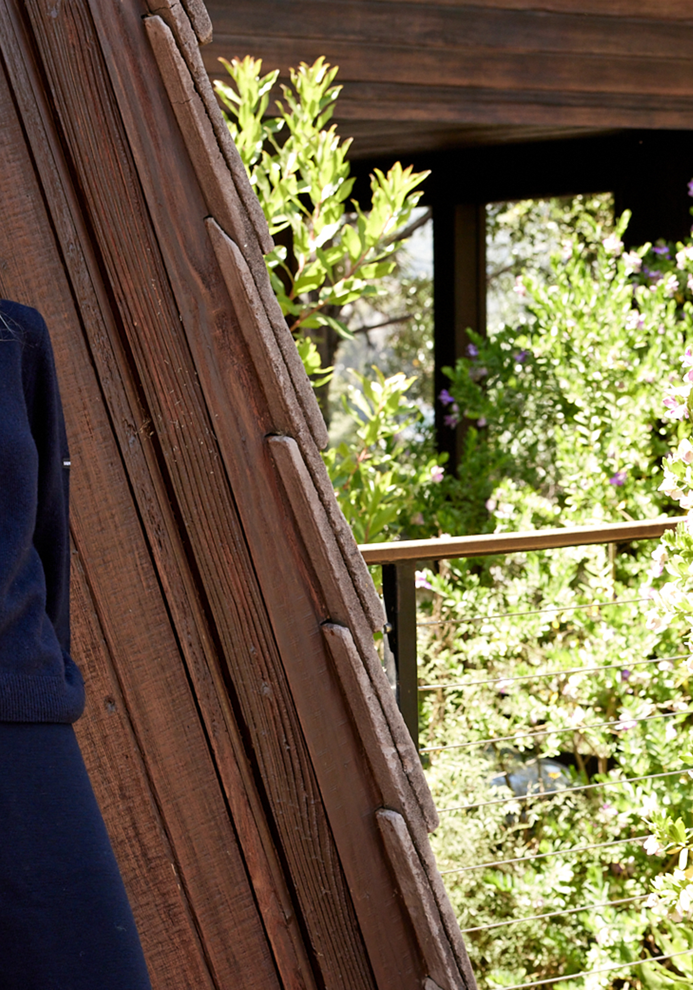 LAUSANNE French Navy Cardigan (NAVY / IVORY)