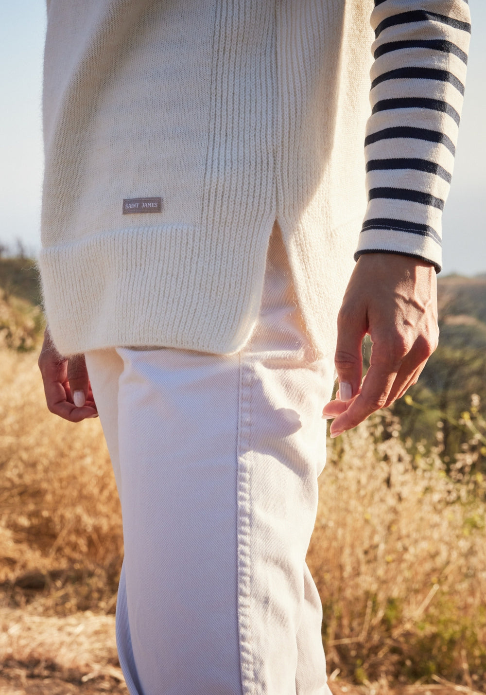 La Clusaz Mohair Vest (WINTER WHITE)