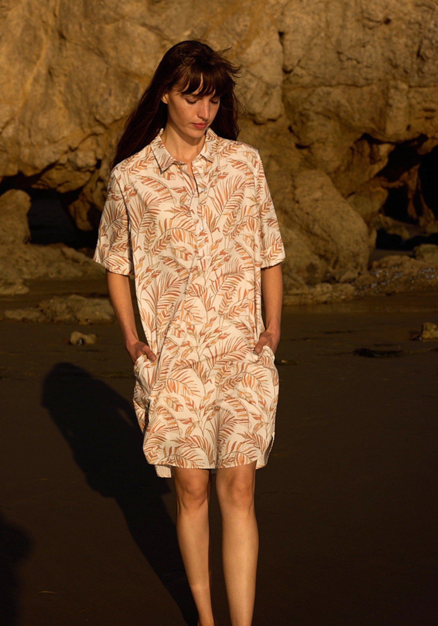 LEONIE Shirt Dress (INTERWOVEN EARTH)