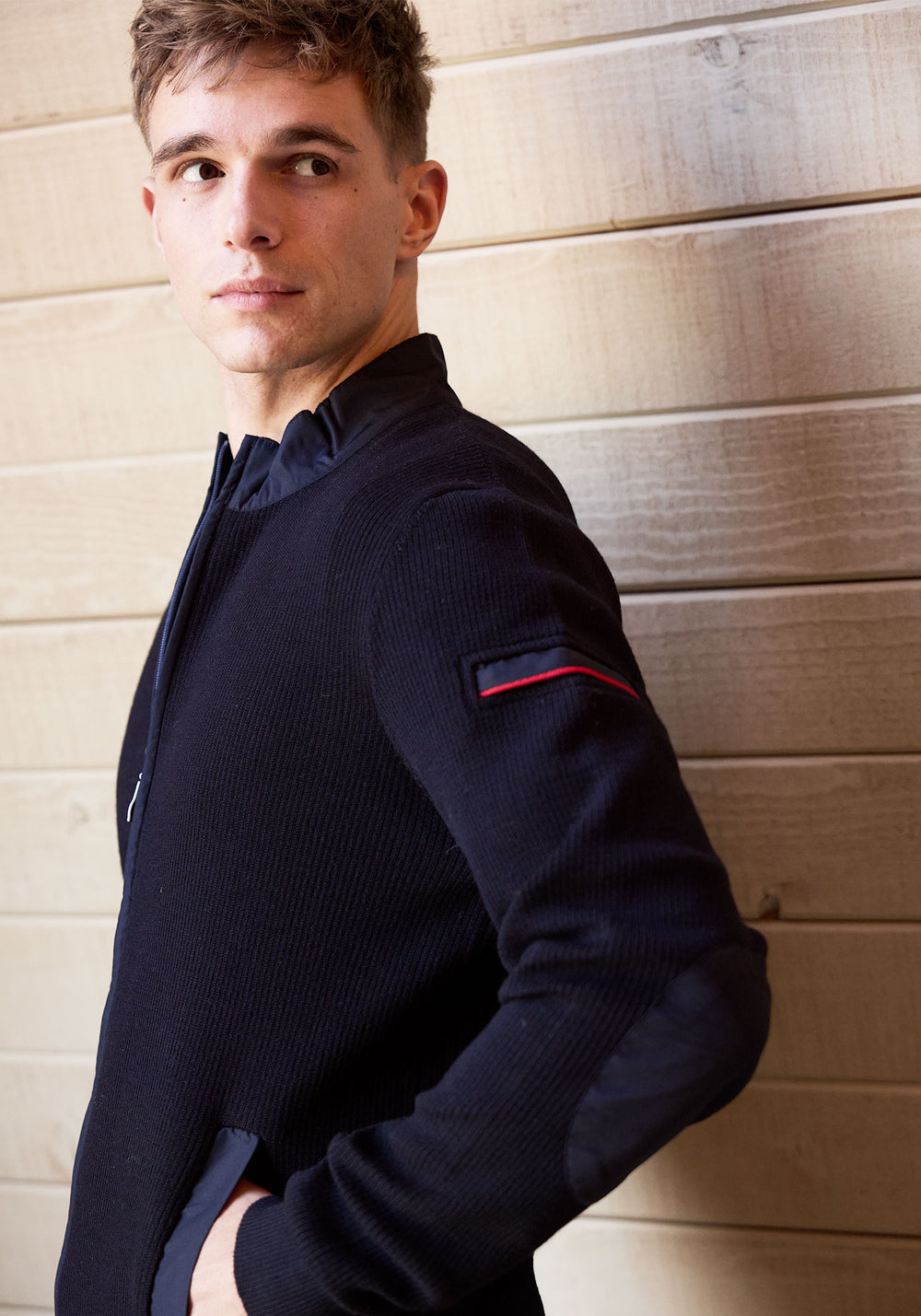 Navigateur Knit Cardigan (NAVY)