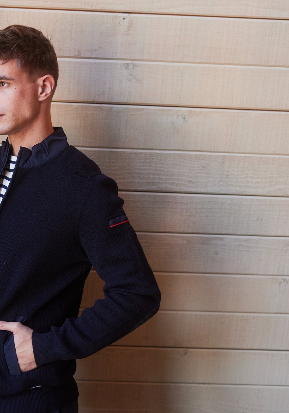 Navigateur Knit Cardigan (NAVY)