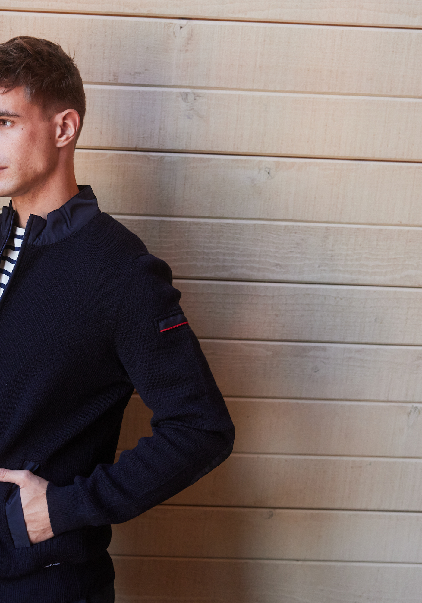 Navigateur Knit Cardigan (NAVY)