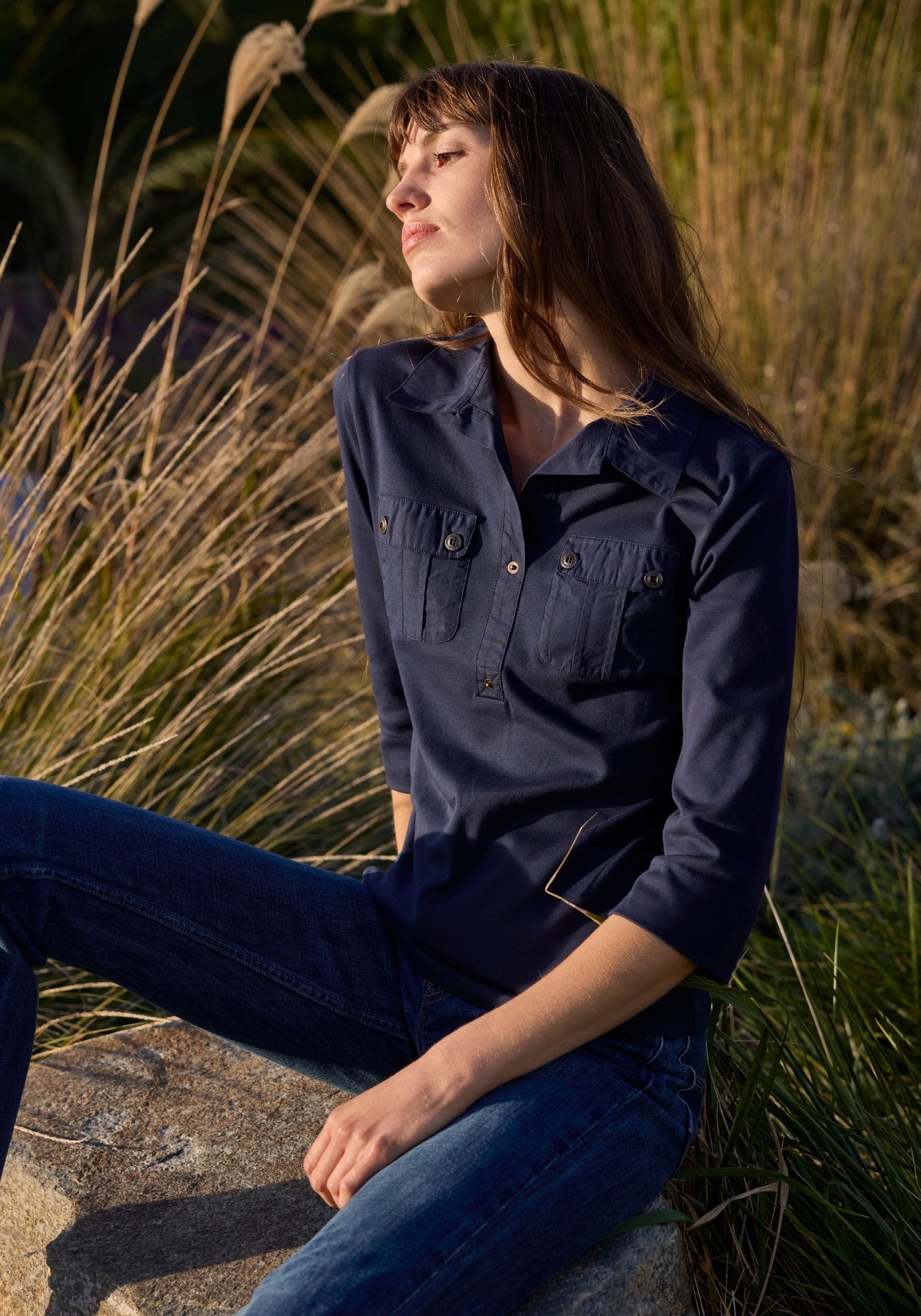 OLERON Polo Shirt (NAVY)