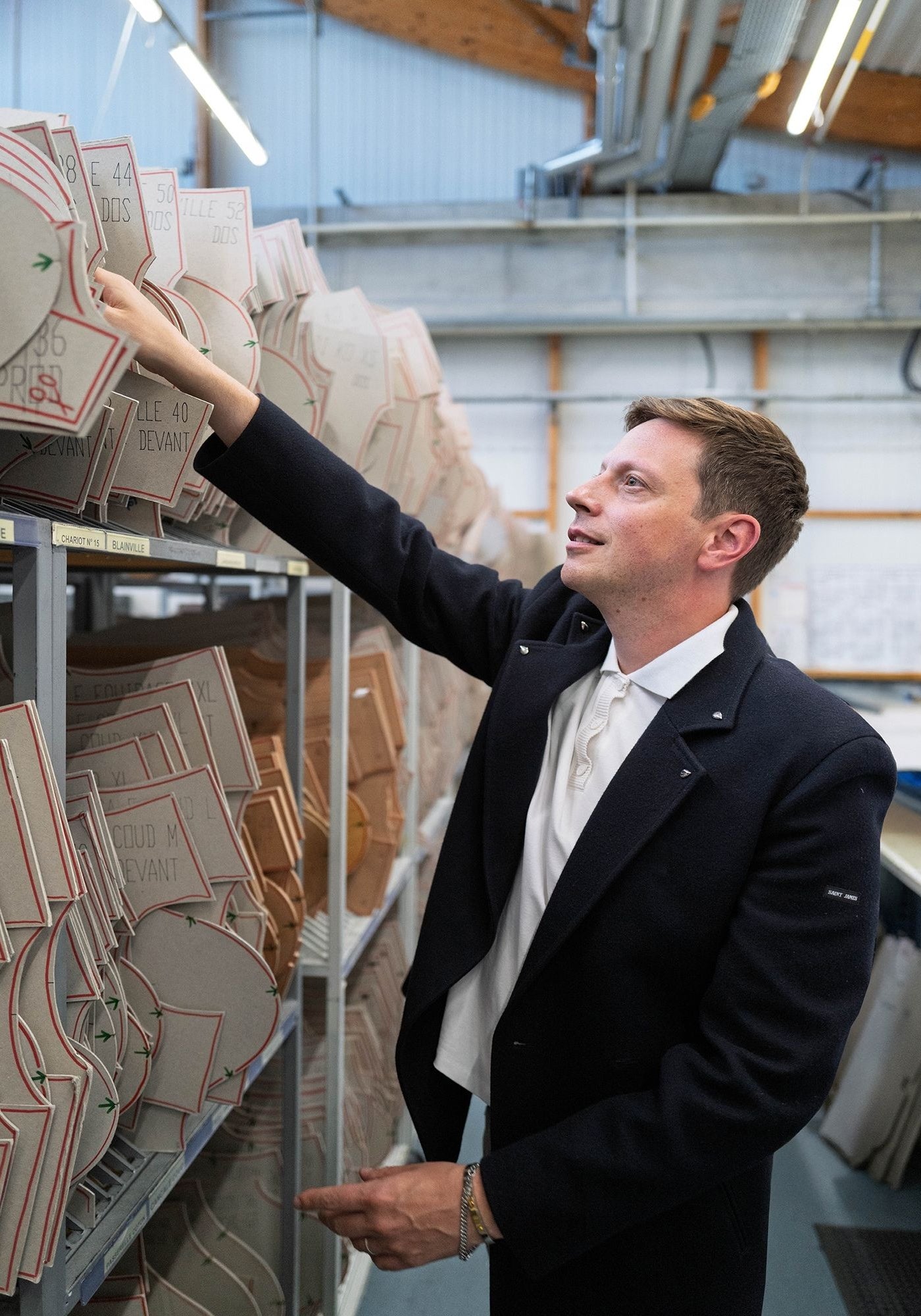 Perfecto Peacoat x Guillaume Larquemain (NAVY)