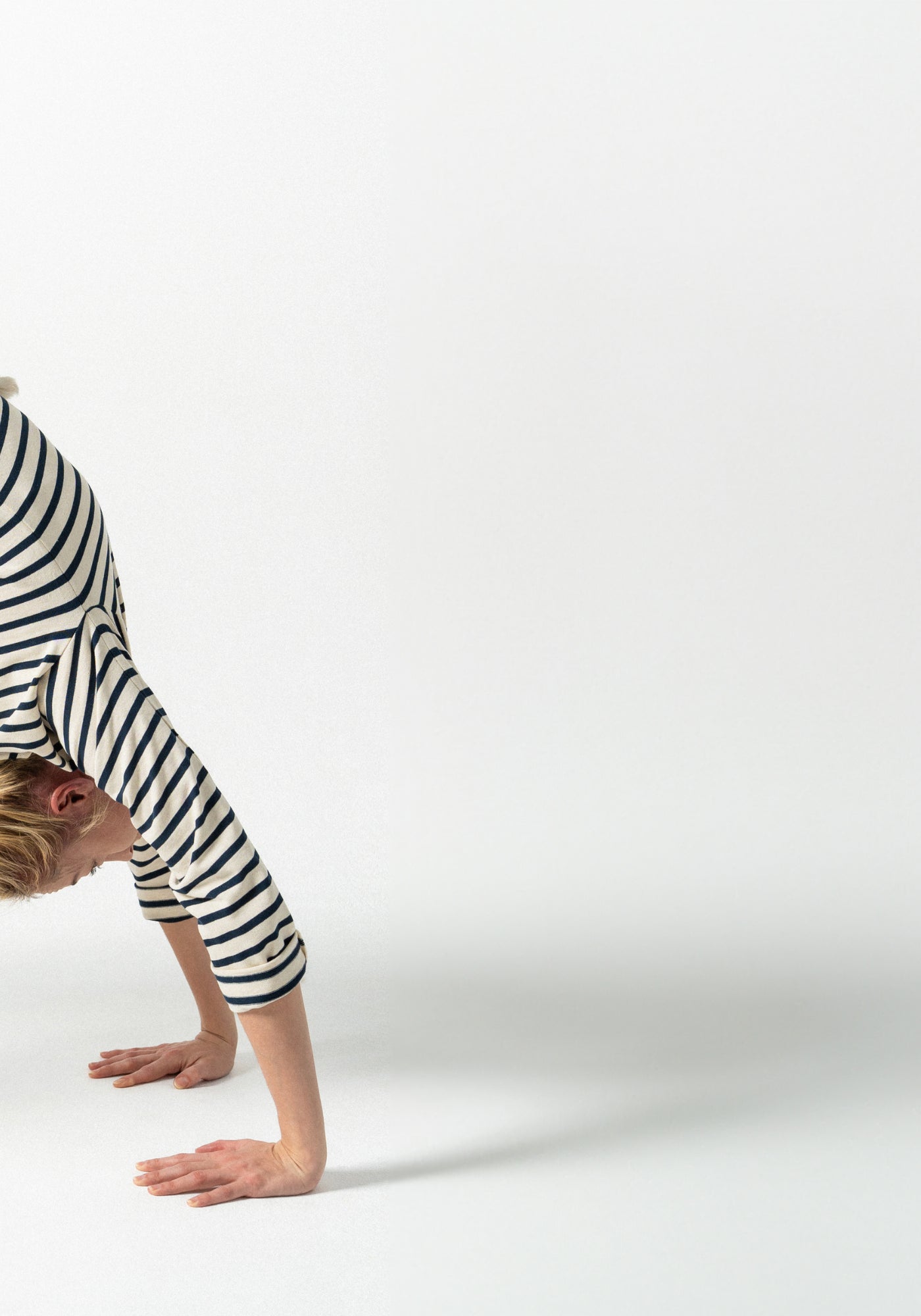 Parisian Pup Shirt (ECRU / NAVY)