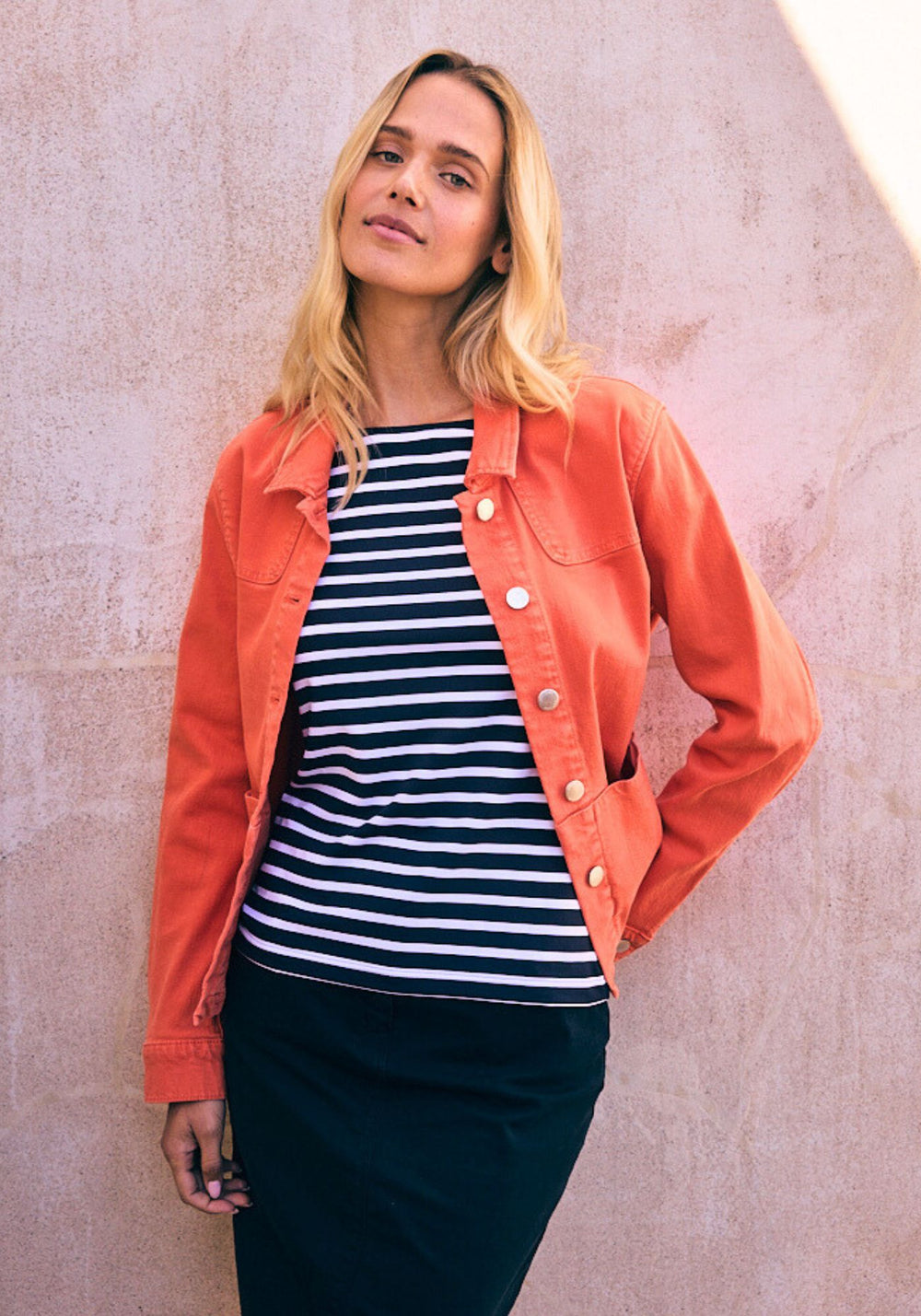 St Tea Lightweigth Jacket (ORANGE)