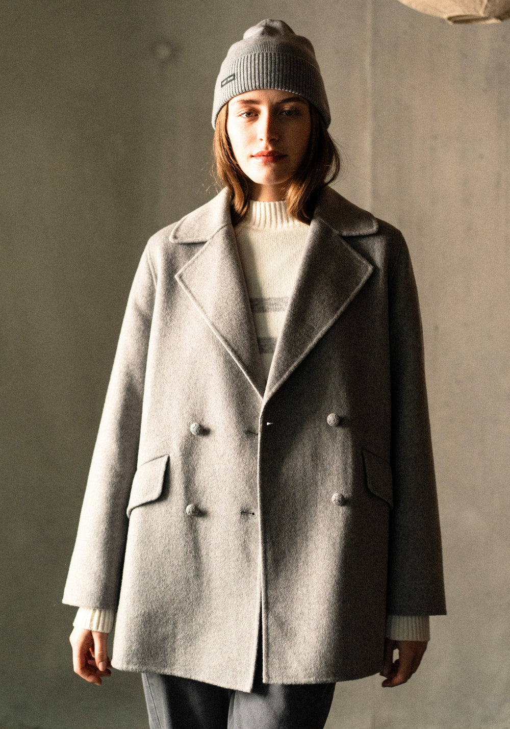 St Elina Peacoat (GRAY)