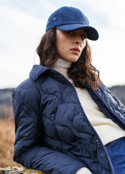 ジャケット・アウター  Navy Puff Smock for Yu-min&Kiuty Minxy Down Jacket: Navy