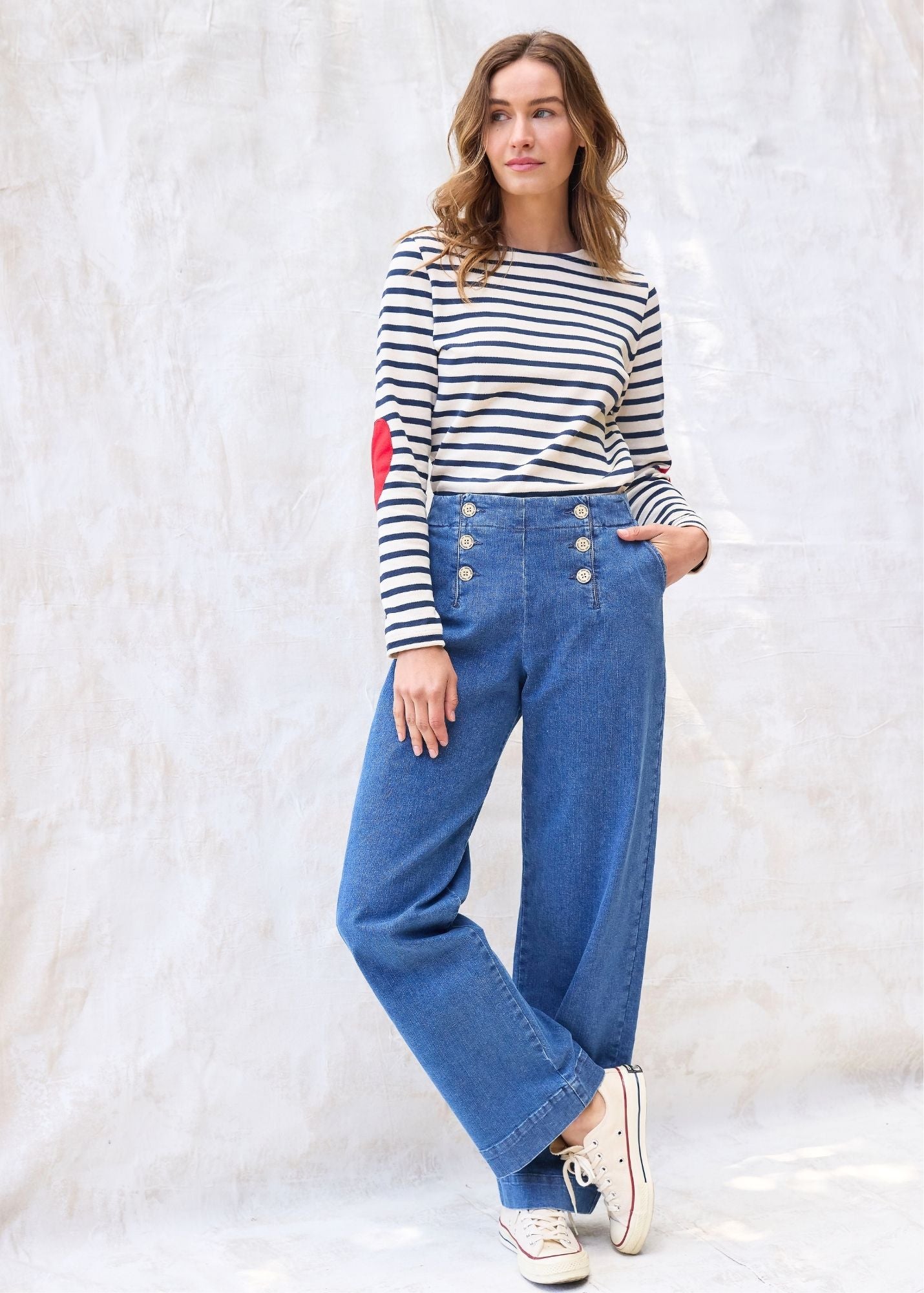 TORIE High Waist Jeans (DENIM) • Saint James USA