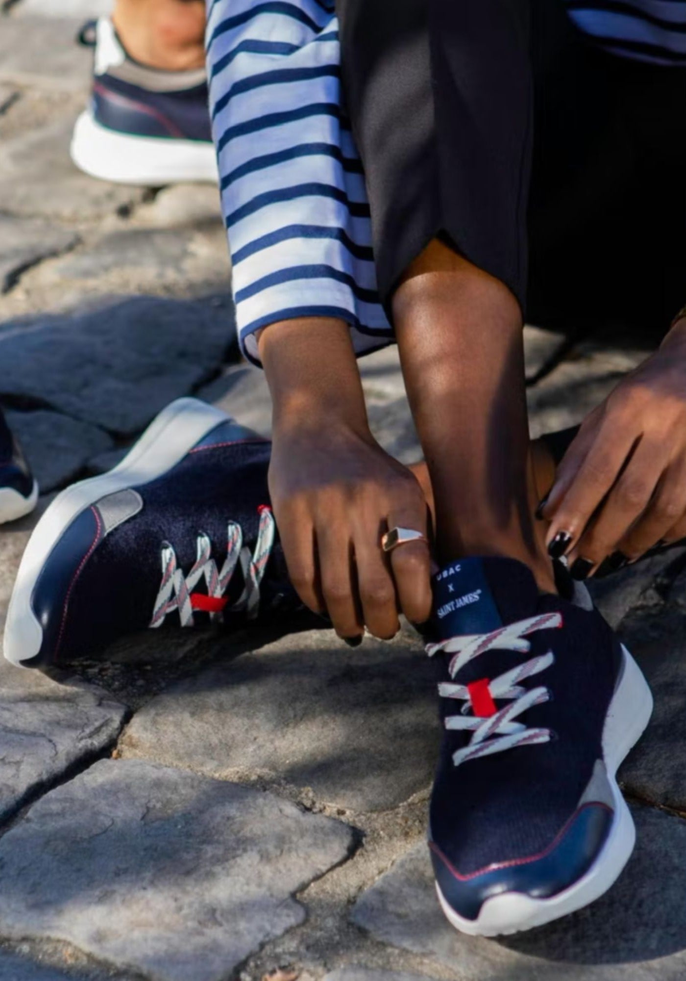 Bask Ubac Sneakers (NAVY)