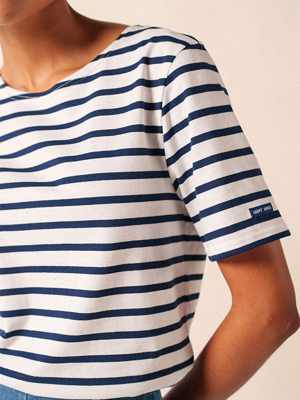 Breton Stripe Shirt - Levant Modern - Soft Cotton Unisex Fit