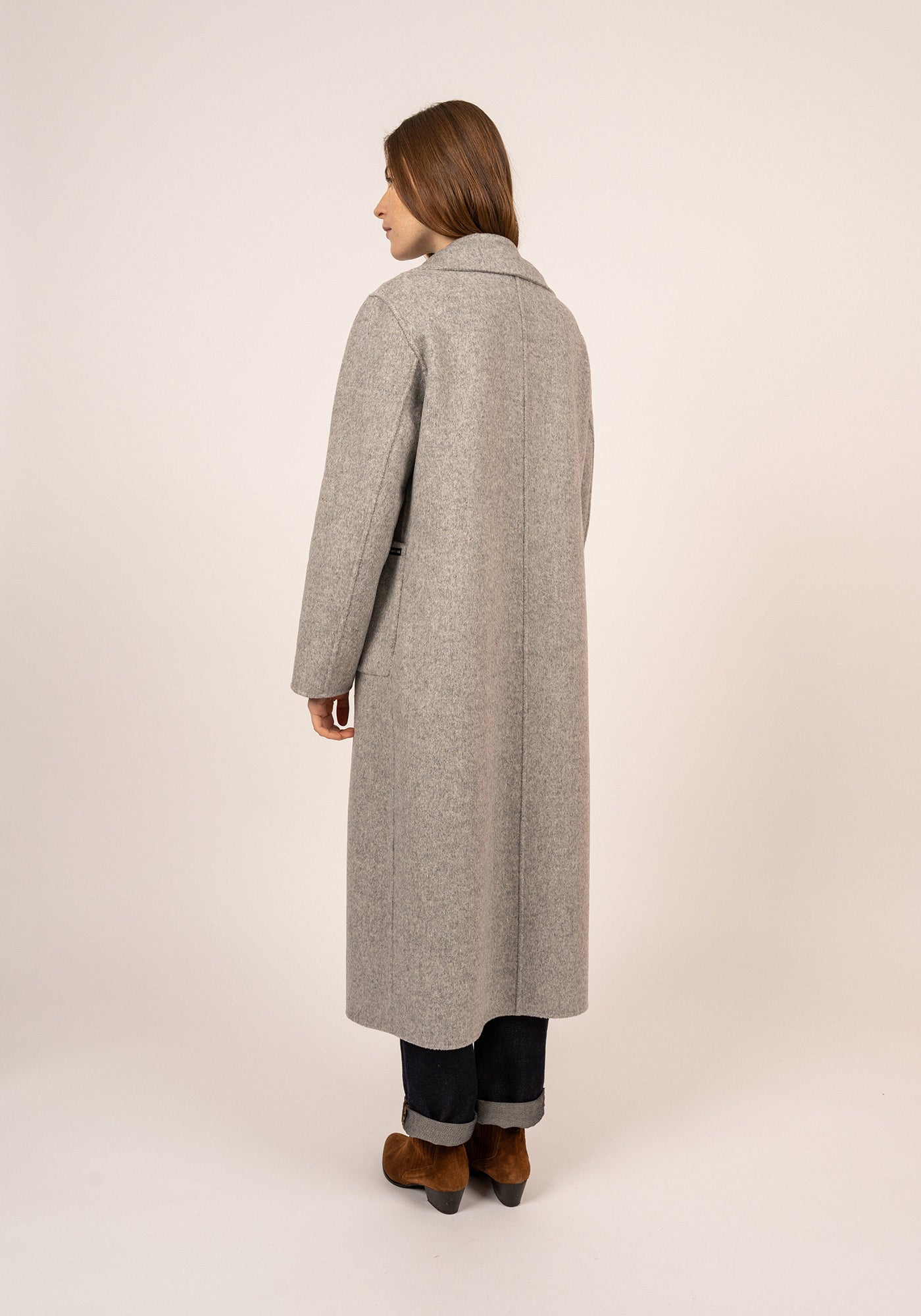 St Louisa Reversible Coat (GREY / ORANGE)
