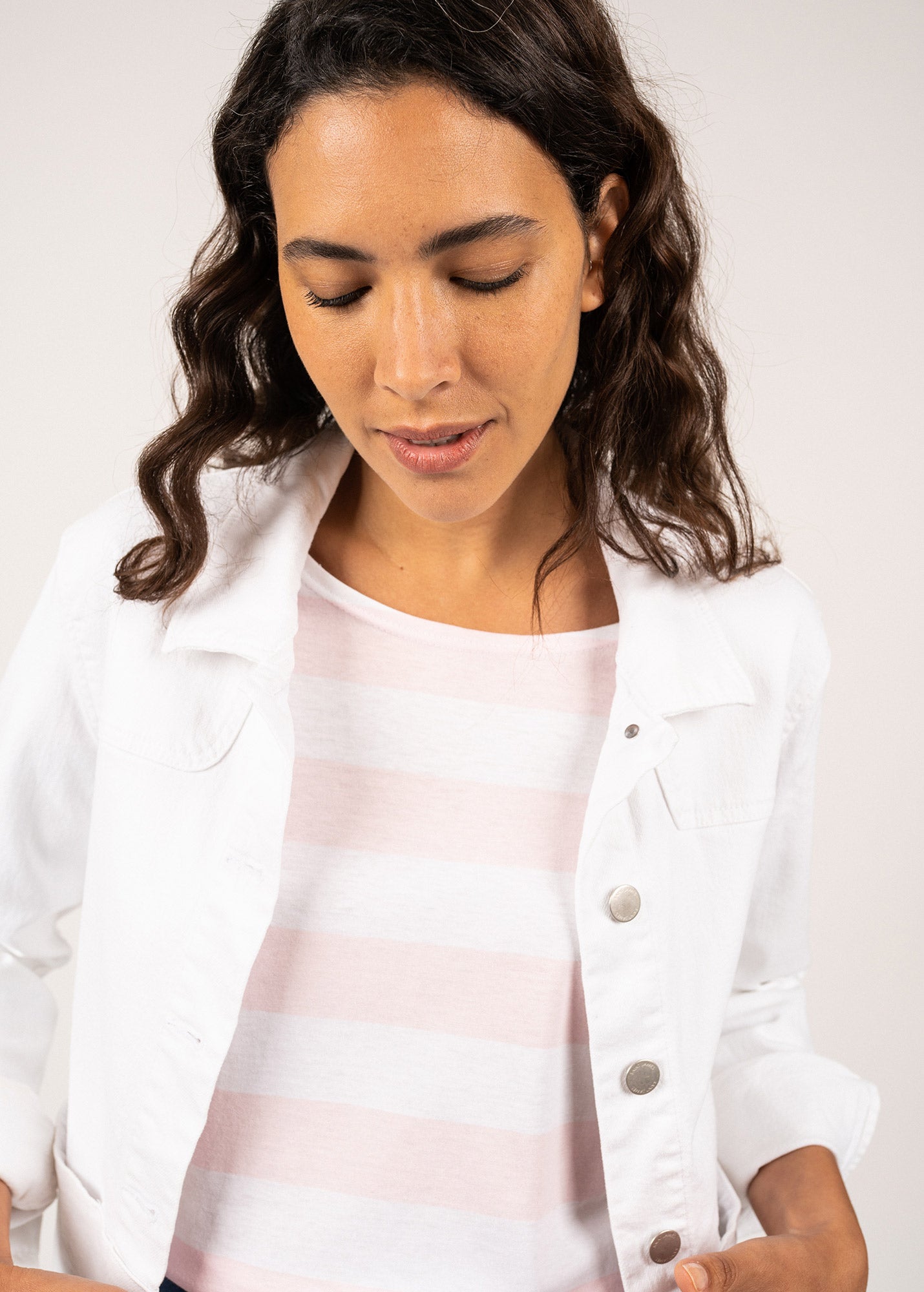 STE TEA - Jacket in Cotton Canvas for Women | Saint James