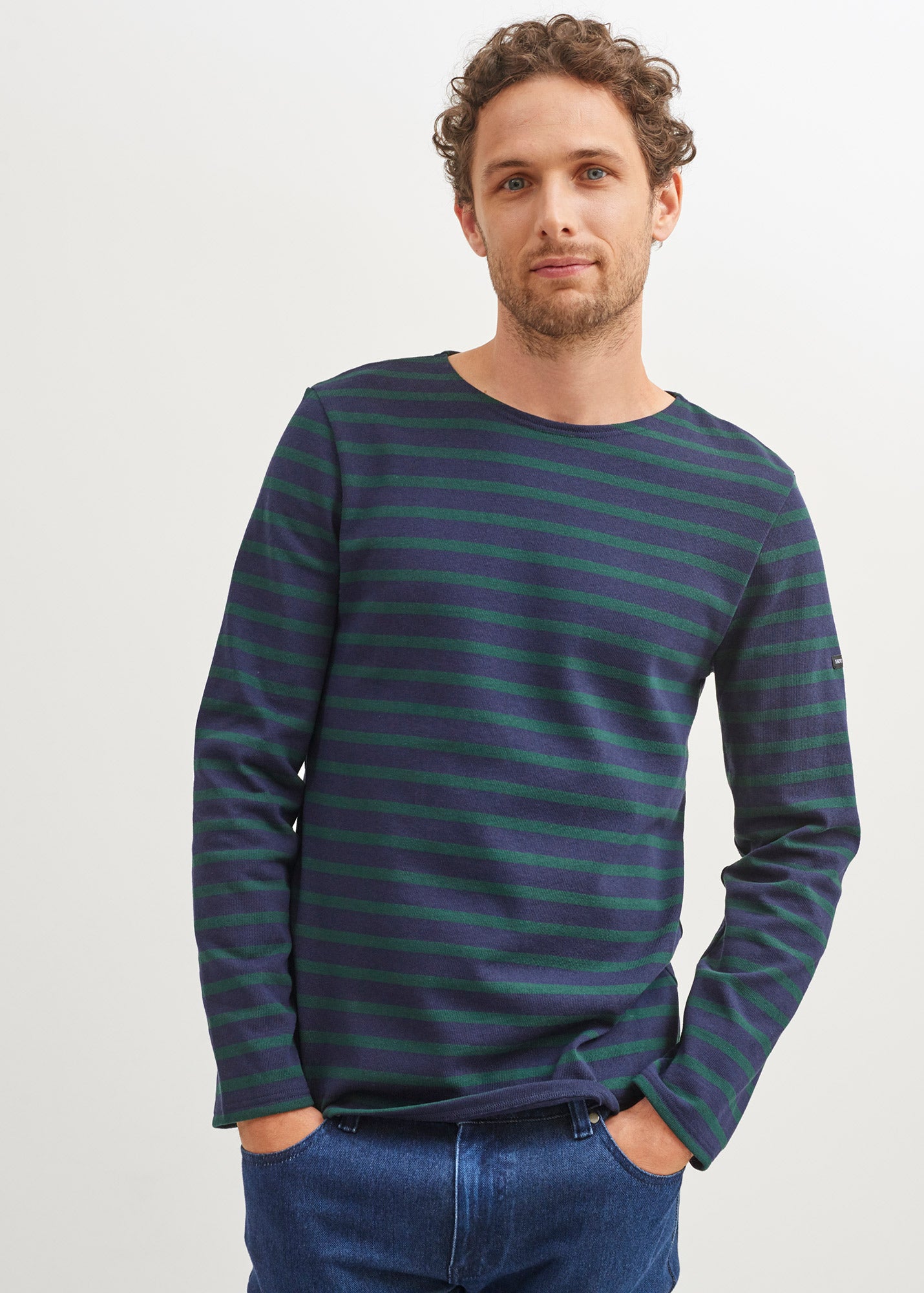 Breton Stripe Shirt | MERIDIEN MODERN | Saint James® Official Site
