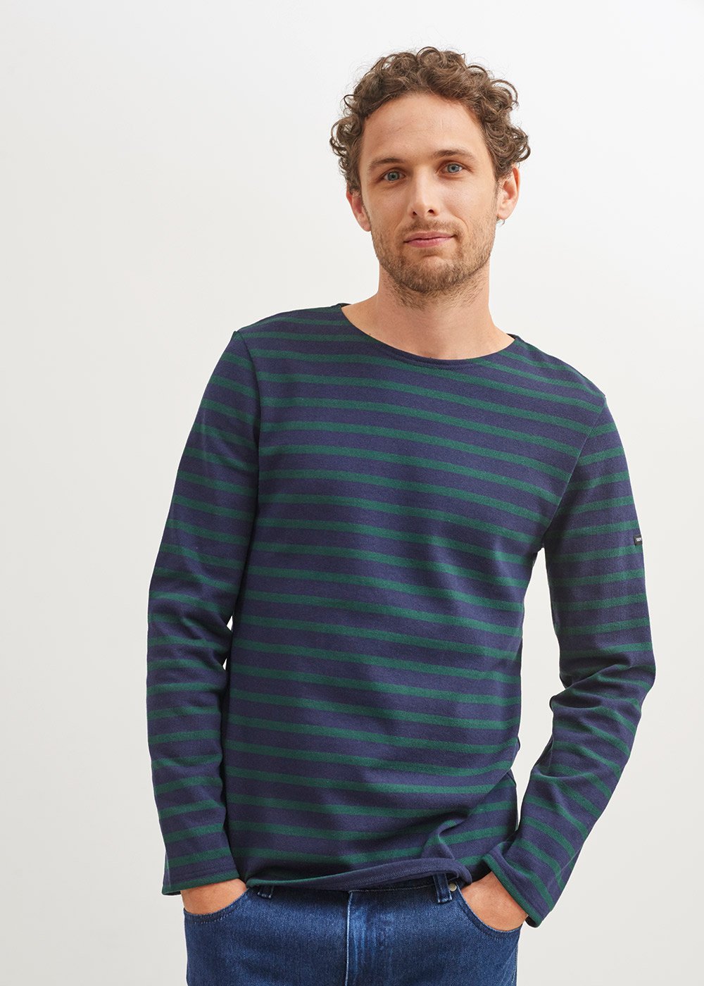 Breton Stripe Shirt | MERIDIEN MODERN | Saint James® Official Site